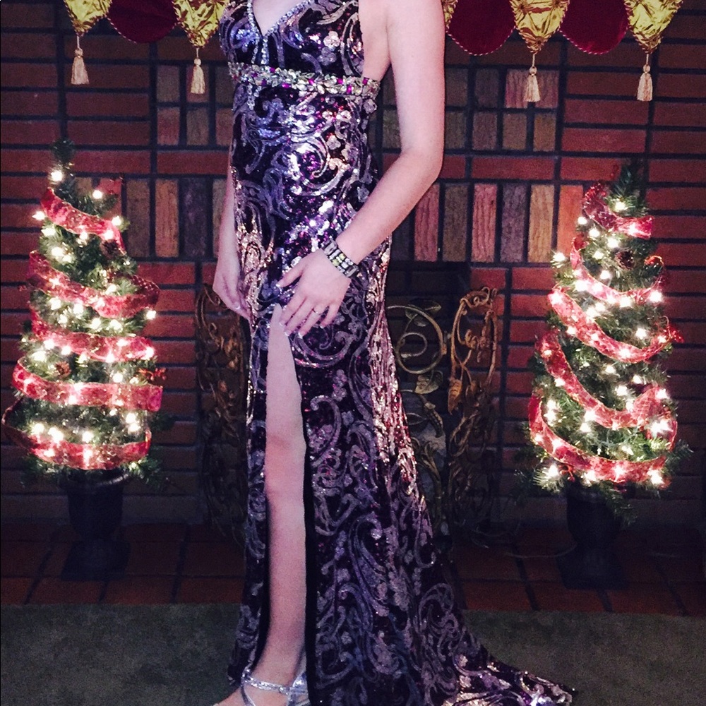 Formal Dress!!!! Sequins And Gems!